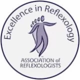The AOR Excellence in Reflexology logo